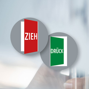 Das Modell Rondo für rechte Türen